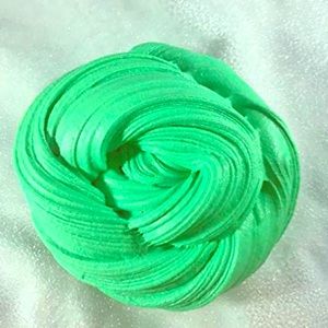 Green butter slime